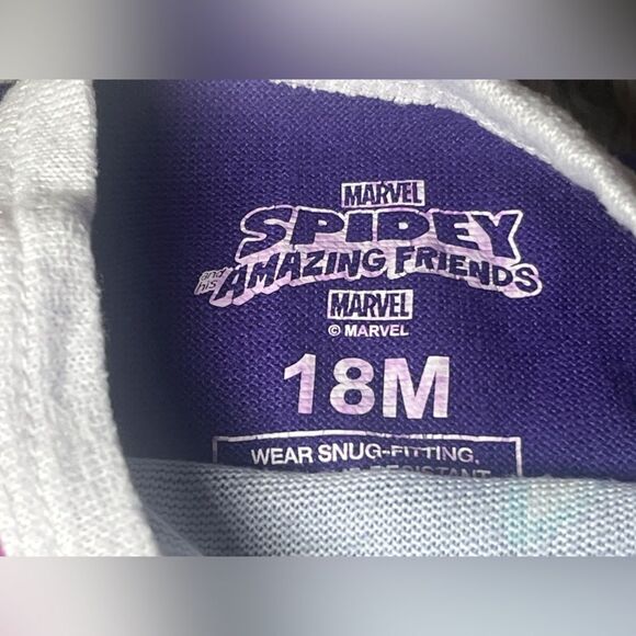 5 piece girls Pajamas Size 18 M Spider Girl Hello Kitty Cupcake - Picture 2 of 7